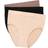 Wacoal B-Smooth Hi Cut Brief 3-pack - Rose Dust/Deep Taupe/Black