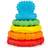 Baby Einstein Stack & Teethe Multi Textured Teether Toy