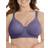 Vanity Fair Beauty Back Full Figure Wirefree Bra - Blue Charoal Lace