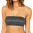 Cosabella Never Say Never Flirtie Bandeau Bra - Anthracite