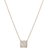 David Yurman Chatelaine Pendant Necklace - Gold/Pavé Diamonds