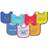 Luvable Friends Bold Sayings Bibs 7-pack