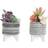 Dkd Home Decor S3020236 Artificial Plant 2pcs