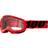 100% Goggles 100% STRATA 2 JUNIOR RED (Transparent Glass Anti-Fog, LT 88% -92% (NEW)