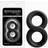 NS Novelties Renegade Infinity Ring Black
