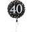 Amscan Folieballon Sparkling Birthday 40