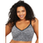 Motherhood Plus Size Seamless Clip Down Maternity and Nursing Bra Black Melange