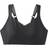 Brooks Drive Convertible Run Bra - Asphalt