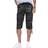 XRay Belted Cargo Shorts - Black Camo