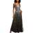 Mac Duggal Sequined Gown - Black