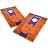 Victory Tailgate Clemson Tigers Solid Wood Cornhole Board Set