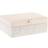 Dkd Home Decor Traditional Linen Jewelry Box - Beige