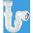 Mcalpine McAlpine Adjustable 75mm P Trap (32mm Outlet)