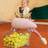 PartyDeco Folieballon Flyvende gris