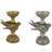 Dkd Home Decor Candelabra Candlestick 24.5cm 2pcs