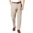 Dockers Signature Lux Cotton Classic Fit Creased Stretch Khaki Pants - Cloud