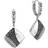 John Hardy Twisted Drop Earrings - Silver/Sapphire