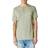 Lucky Brand Linen Henley T-shirt - Four Leaf Clover