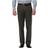 Haggar Premium No Iron Khaki Straight Fit Pant - DK Grey