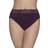 Vanity Fair Flattering Lace Hi-Cut Panty - Sangria Stripe