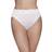 Vanity Fair Flattering Lace Hi-Cut Panty - Star White