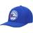Mitchell & Ness Philadelphia 76ers Ground Stretch Snapback Hat Men - Royal