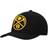 Mitchell & Ness Denver Nuggets Triple-Double Stretch Snapback Hat Men - Black