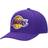 Mitchell & Ness Los Angeles Lakers Ground Stretch Snapback Hat Men - Purple
