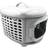 Petlife Circular Shelled Perforated Lightweight Collapsible Military Grade Transporter Pet Carrier