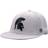 Top of the World Michigan State Spartans Fitted Hat - Gray