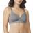 Warner's Cloud 9 Full-Coverage Wireless Contour Bra - Graphic Grey