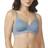 Warner's Cloud 9 Full-Coverage Wireless Contour Bra - Aegean Blue