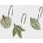 Avanti Linens Ombrè Leaves Hooks 12 Set (69530210)