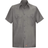 Red Kap Rip Stop Short Sleeve Shirt - Gray