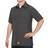 Red Kap Rip Stop Short Sleeve Shirt - Charcoal