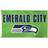 WinCraft Seattle Seahawks Slogan Deluxe Single Sided Flag