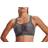 Under Armour High Crossback Zip Sports Bra - Charcoal Light Heather