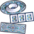 Certified International Talavera Hostess Serving Set Serving 3pcs