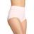 Warner's No Pinching No Problems Tailored Microfiber Brief - Peach Glow Botanical Edges