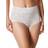 Warner's No Pinching No Problems Tailored Microfiber Brief - White and Mink Swirl Print