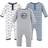 Hudson Baby Union Suits/Coveralls, 3-Pack - Aviation (10152034)