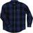 Smith's Workwear Men's Buffalo Pocket Flannel Button-Up Shirt - Blue/Black