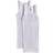 2(X)IST Essential Square-Cut Tank 2-Pack - White New Logo