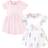 Hudson Baby's Dress 2-pack - Elephant Princess (10159943)