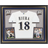 Fanatics Milwaukee Brewers Framed Autographed Keston Hiura Replica Jersey