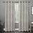 Exclusive Home Oakdale Motif Textured Sheer 137.16x243.84cm