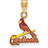 LogoArt St. Louis Cardinals Enamel Pendant W