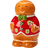 Certified International Holiday Magic 3D Gingerbread Biscuit Jar 2.1L