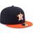 New Era Houston Astros Road Authentic Collection On Field 59FIFTY Performance Fitted Hat Men - Navy/Orange