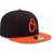 New Era Baltimore Orioles Alternate Authentic Collection On Field 59FIFTY Performance Fitted Hat Men - Black/Orange